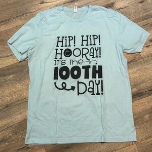 100th day teacher tshirt
